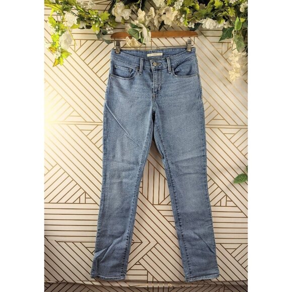 Levi's Denim - LEVI'S Women's Mid Rise Skinny Jeans Medium Wash Size 4